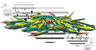 Graffiti Sketch - Photo by IceKid - MALIK, ICE, MAD