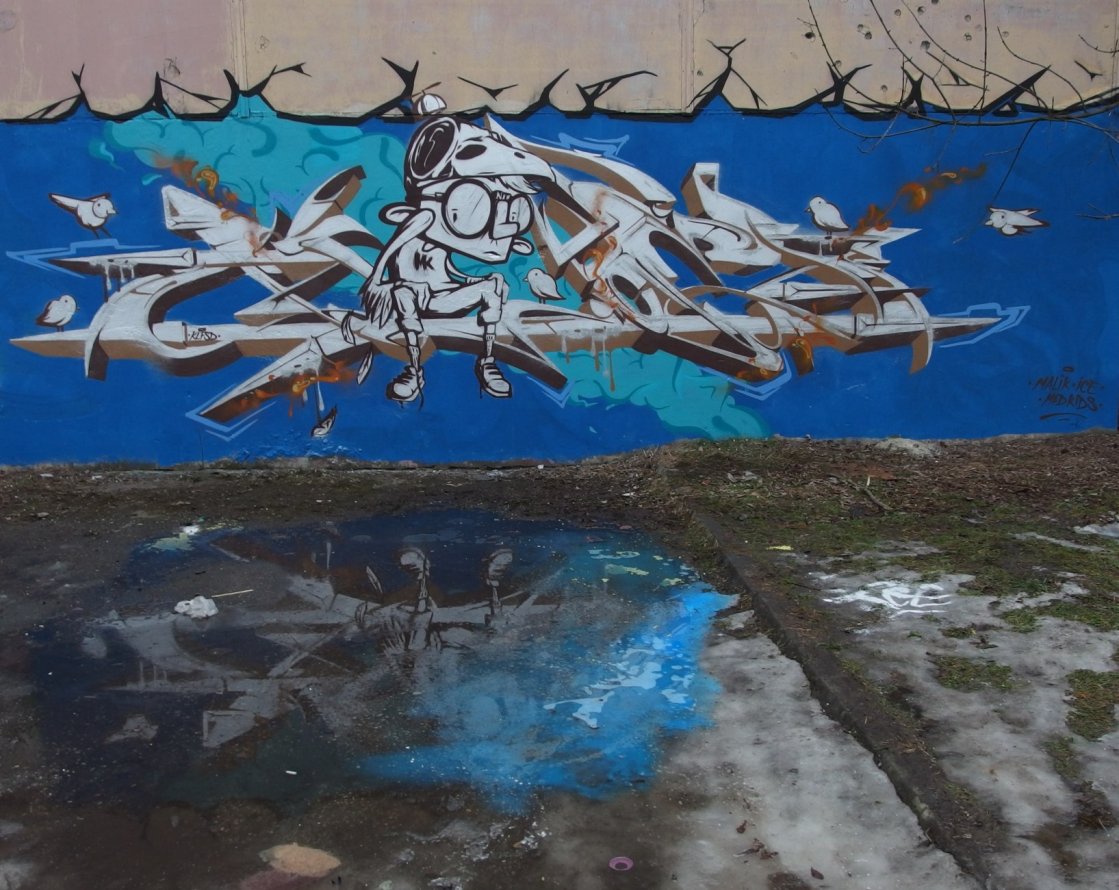 Graffiti Wall - Photo by IceKid - MAD, KIDS, MALIK