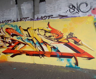 Graffiti Wall - Photo by IceKid - SKARE, ICE, MAD