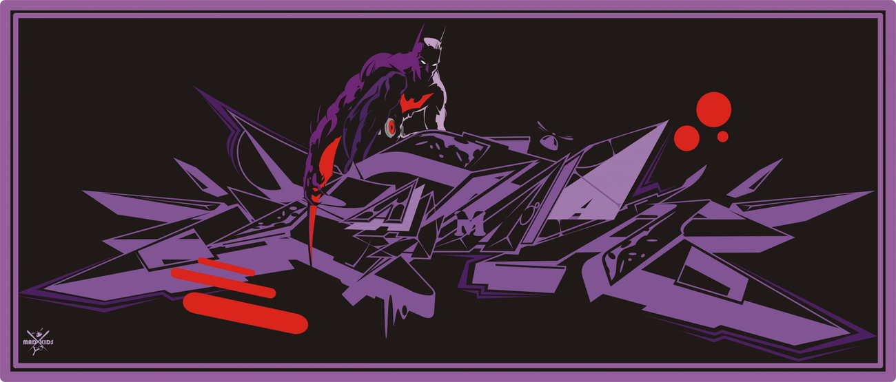 Graffiti Wall - Photo by IceKid - batman, madkids, ice