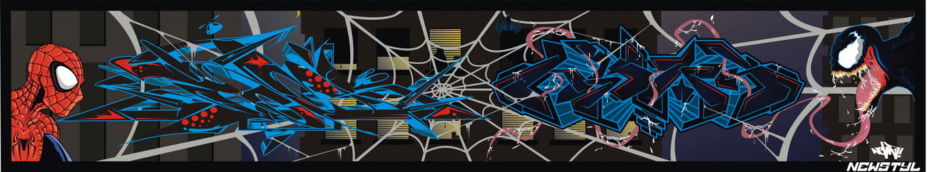 Graffiti Sketch - Photo by IceKid - SPIDERMAN, ICE, NEWS