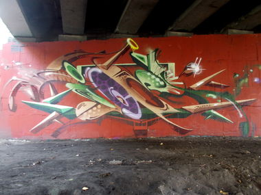 Graffiti Wall - Photo by IceKid - ice, madkids