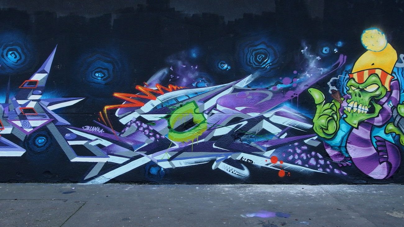 Graffiti Wall - Photo by IceKid - ice, spice, madkids (2015)