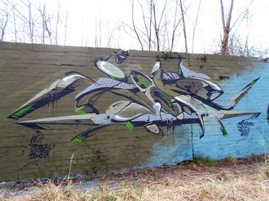 Graffiti Wall - Photo by IceKid - ICE, ICEKID, MAD