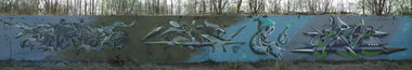 Graffiti Wall - Photo by IceKid - NESTOR, ICE, MALIK