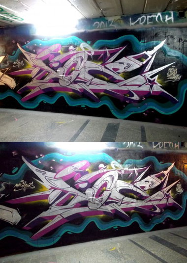 Graffiti Wall - Photo by IceKid - ICE, SKARE, MAD