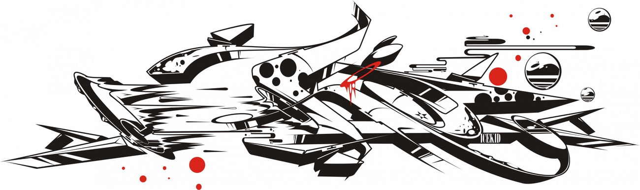 Graffiti Sketch - Photo by IceKid - coke, ice, madkids