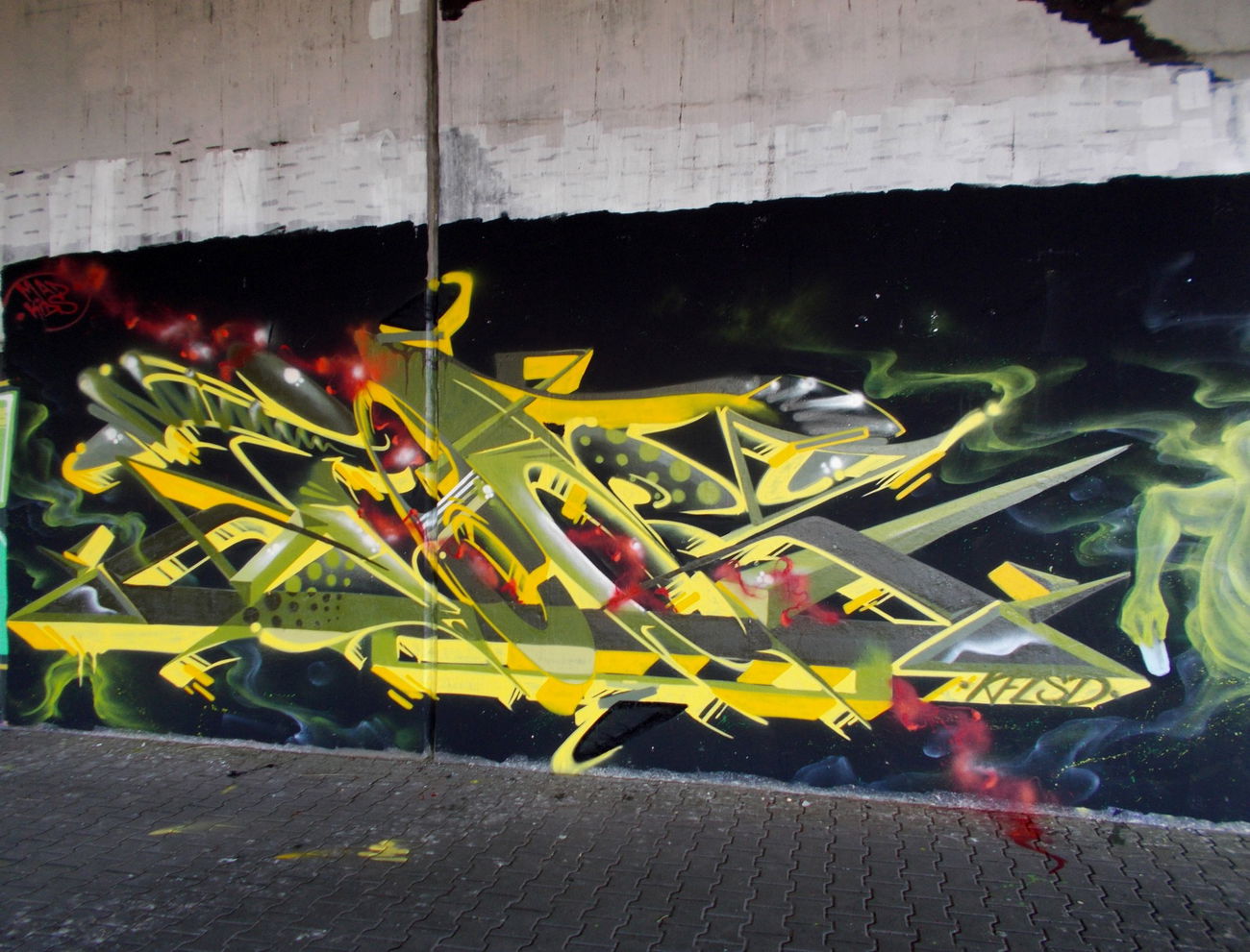 Graffiti Wall - Photo by IceKid - SKARE, ICE, ICEKID