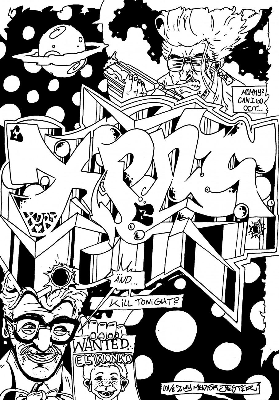 Graffiti Wall in KÖLN - Photo by Ichy3000 - wonka (2017)