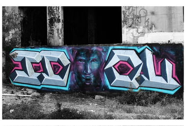 Graffiti Wall - Photo by Idolov