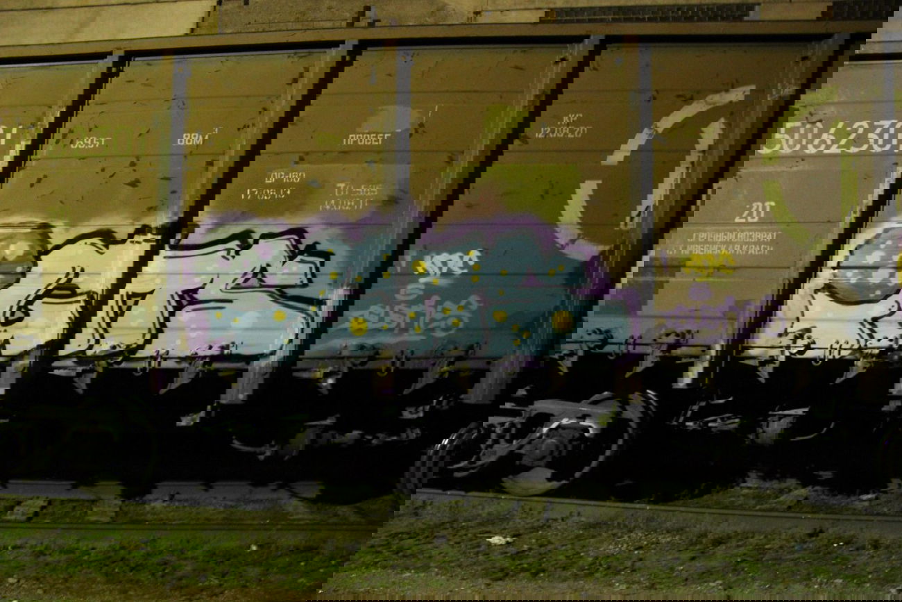 Graffiti Train - Photo by Iguanes