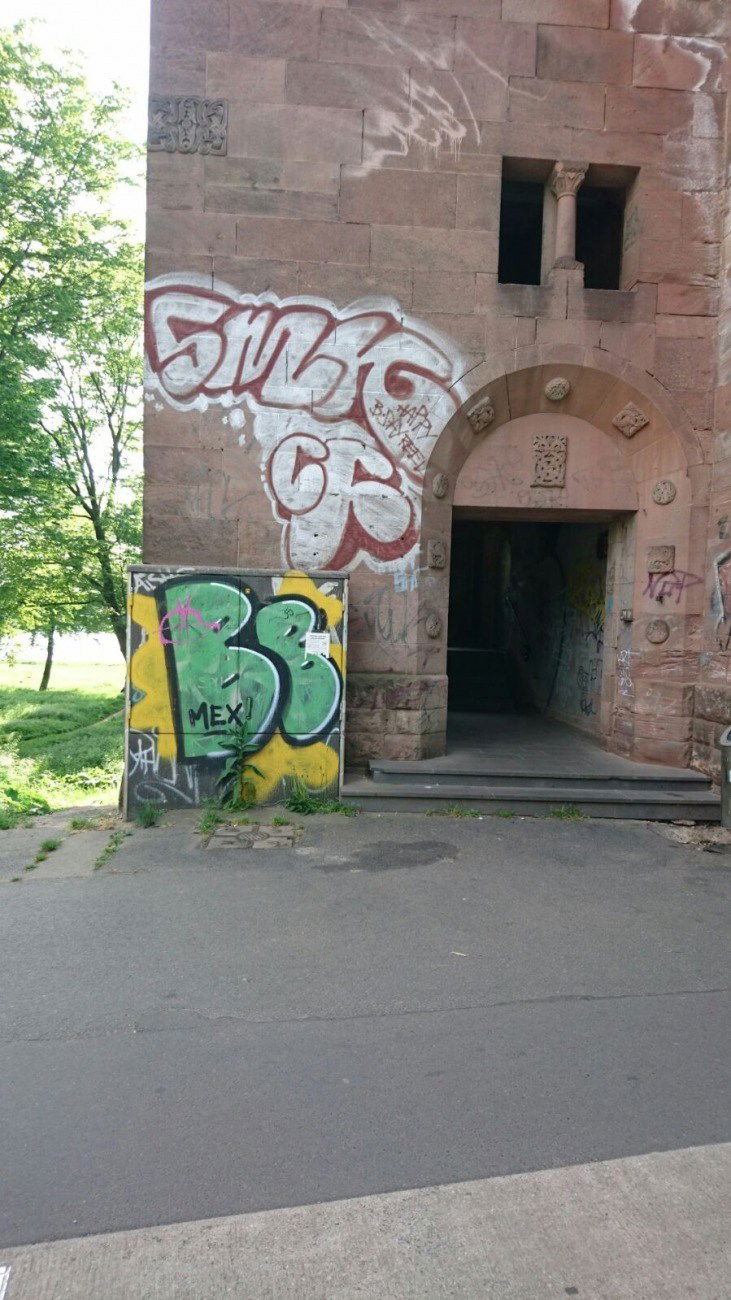 Graffiti Bombing in Köln - Photo by Ihrefeld1 - SMK, CF, BB