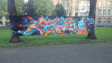 Graffiti Artwork in Köln - Photo by Ihrefeld1 - Abe (2015)