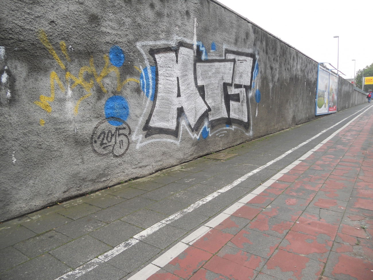 Graffiti Bombing in Köln - Photo by Ihrefeld1 - ATS (2015)
