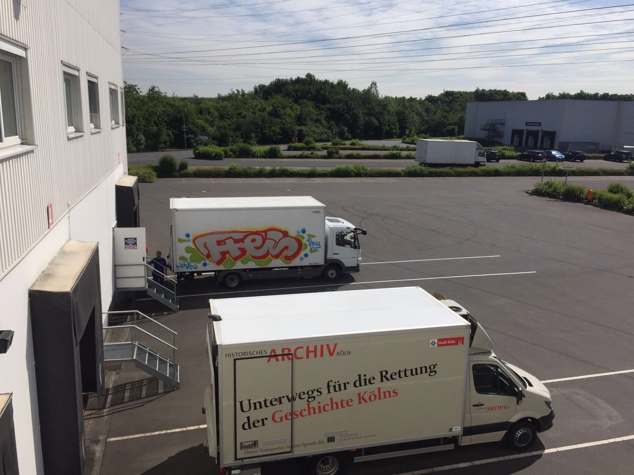 Graffiti Bombing in Köln - Photo by Ihrefeld1 - Frei