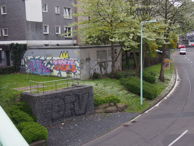 Graffiti Bombing in Köln - Photo by Ihrefeld1 - INK, FMC, TG