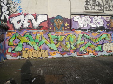 Graffiti Wall in Köln - Photo by Ihrefeld1 - Assie, Locos, DFV