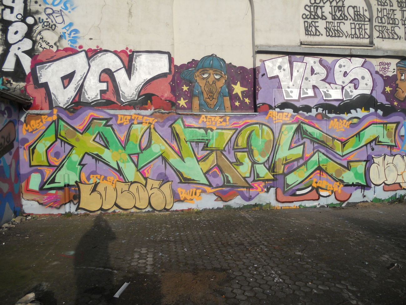 Graffiti Wall in Köln - Photo by Ihrefeld1 - Assie, Locos, DFV