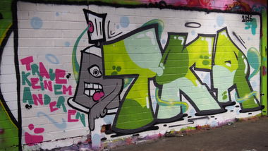 Graffiti Wall in Köln - Photo by Ihrefeld1 - TKA (2016)