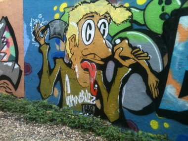 Graffiti Wall in Köln - Photo by Ihrefeld1 - CBZ (2015)