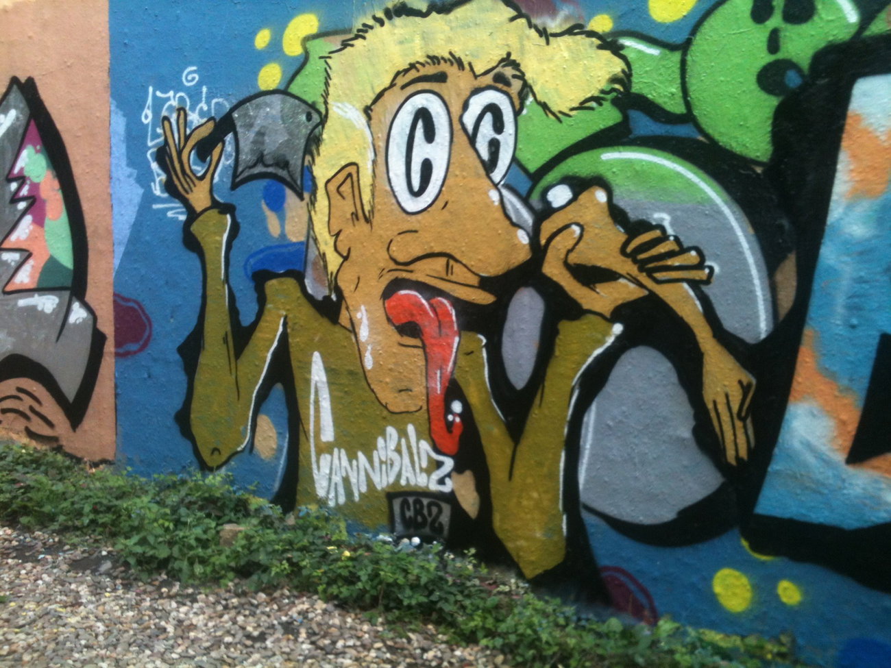 Graffiti Wall in Köln - Photo by Ihrefeld1 - CBZ (2015)