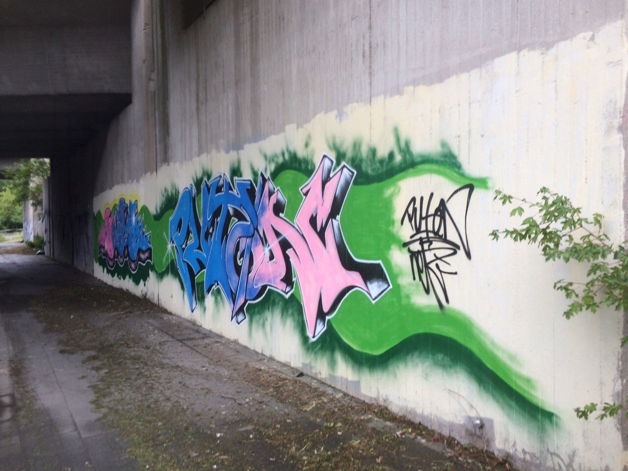 Graffiti Bombing in Köln - Photo by Ihrefeld1 - PUTON, NETZ