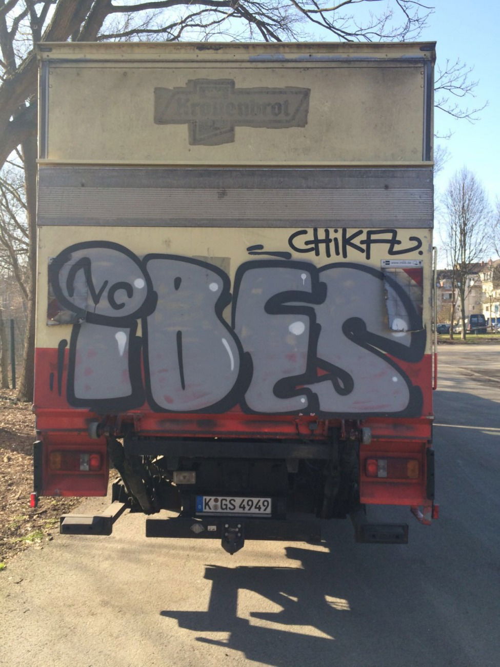 Graffiti Bombing in Köln - Photo by Ihrefeld1 - Ibes