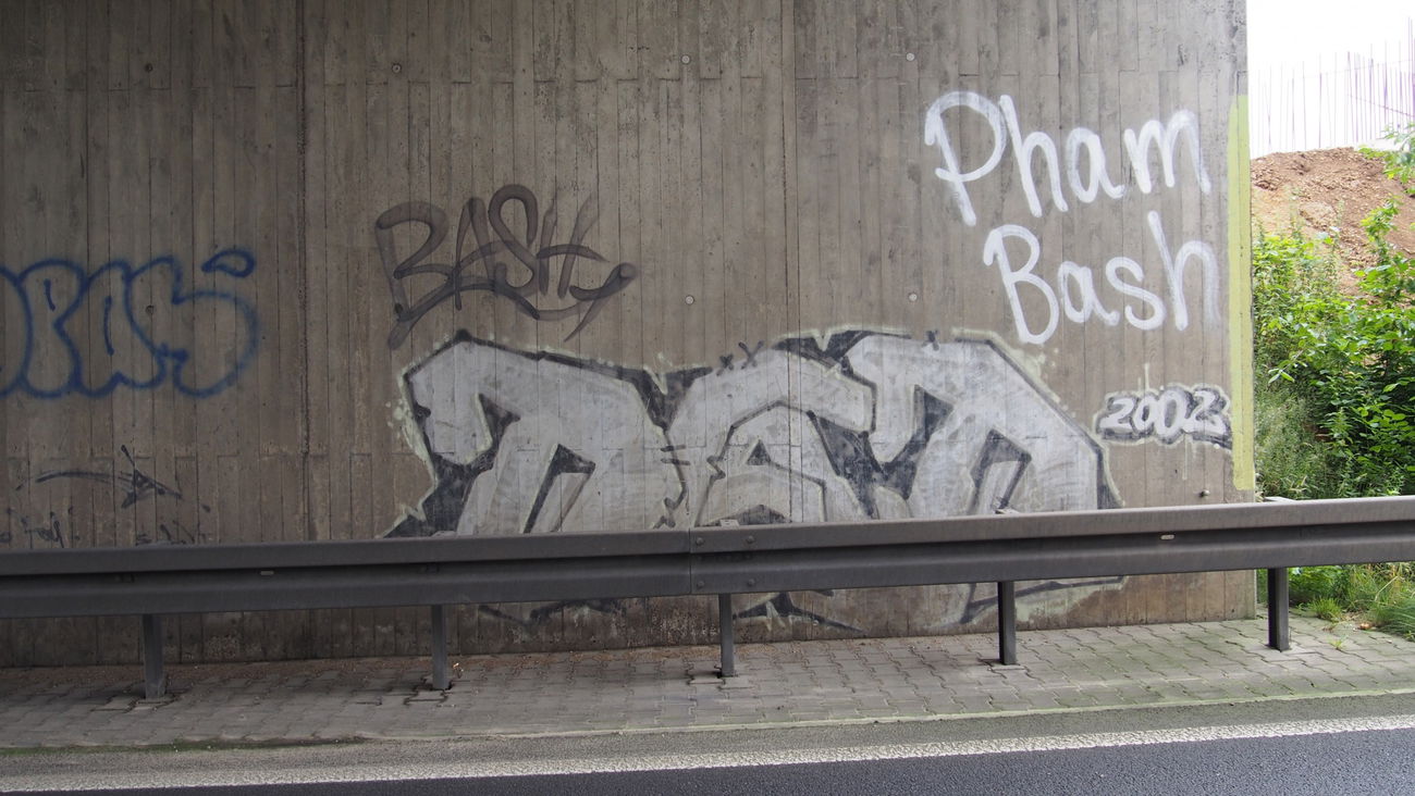 Graffiti Bombing in Köln - Photo by Ihrefeld1 - DAD (2002)