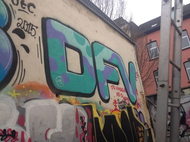 Graffiti Wall in Köln - Photo by Ihrefeld1 - DFV (2016)