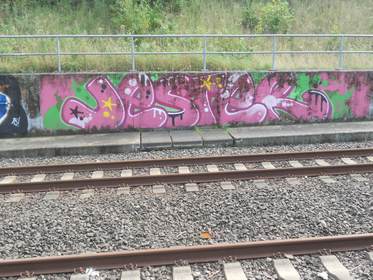 Graffiti Bombing in Köln - Photo by Ihrefeld1 - Jester