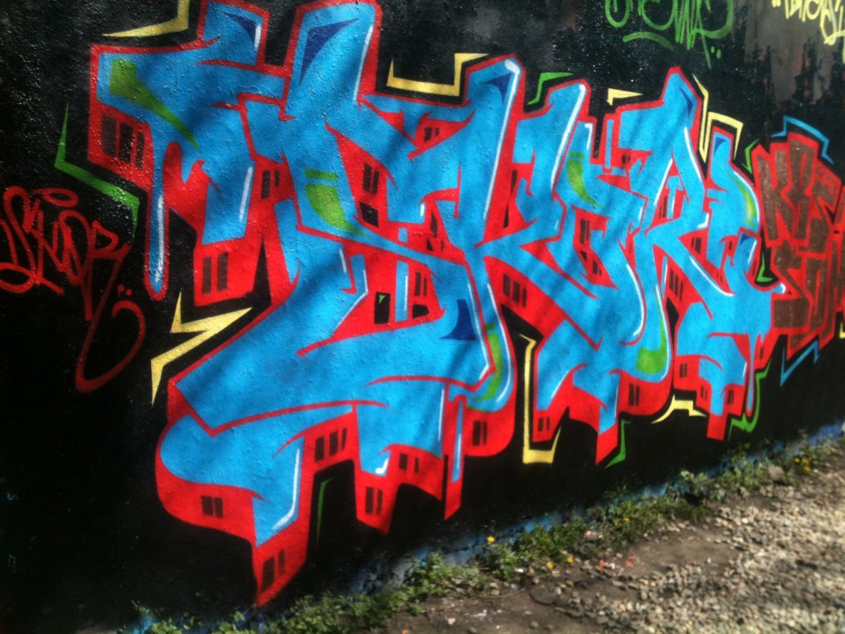 Graffiti Wall in Köln - Photo by Ihrefeld1 - Skor (2015)
