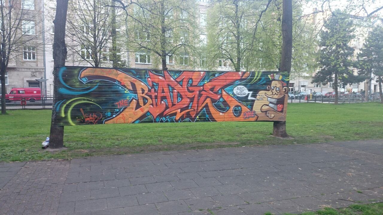 Graffiti Artwork in Köln - Photo by Ihrefeld1 - Biatsch (2015)