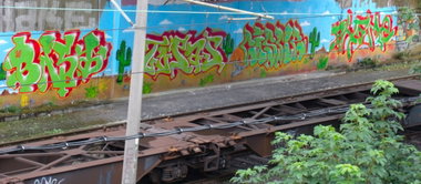 Graffiti Wall in Köln - Photo by Ihrefeld1 - Bash, Topas, Cisme (2012)