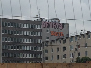 Graffiti Bombing in Köln - Photo by Ihrefeld1 - FMC, DFV, ATS