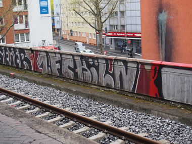 Graffiti Bombing in Köln - Photo by Ihrefeld1 - 1, Fc, Köln