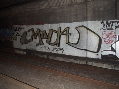Graffiti Bombing in Köln - Photo by Ihrefeld1 - Moca
