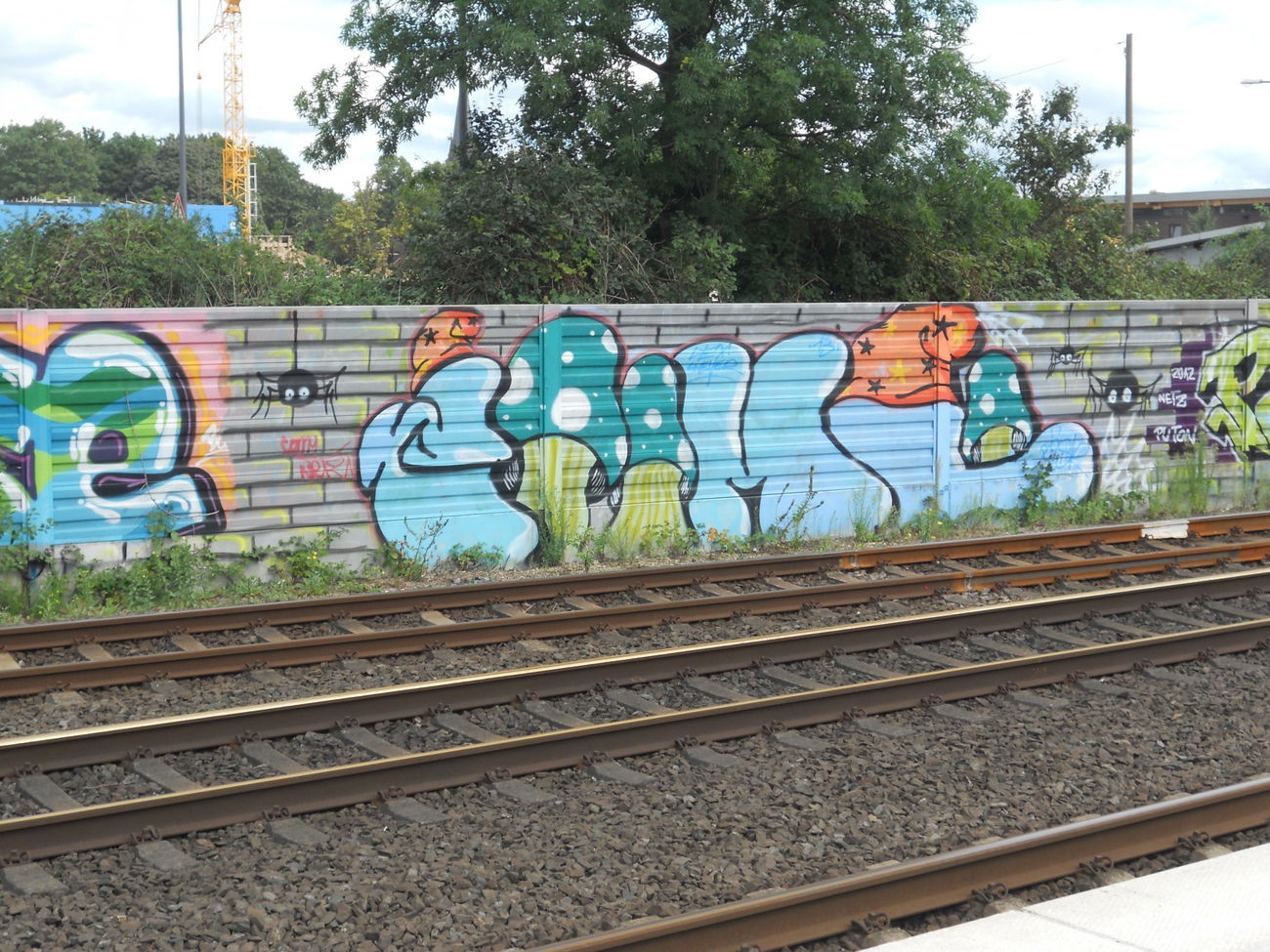 Graffiti Bombing in Köln - Photo by Ihrefeld1 - COMI