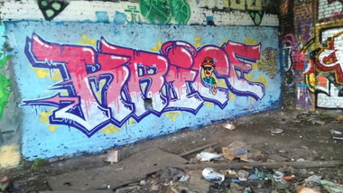 Graffiti Wall in Köln - Photo by Ihrefeld1 - Krice, Fuck, The (2015)
