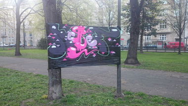 Graffiti Artwork in Köln - Photo by Ihrefeld1 - Reset (2015)