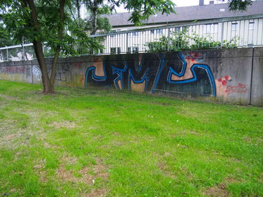 Graffiti Bombing in Köln - Photo by Ihrefeld1 - FMC (2013)