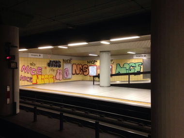 Graffiti Wall in Köln - Photo by Ihrefeld1 - NC, Nice (2016)