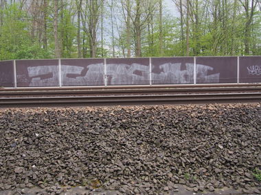 Graffiti Bombing in Köln - Photo by Ihrefeld1 - TACH