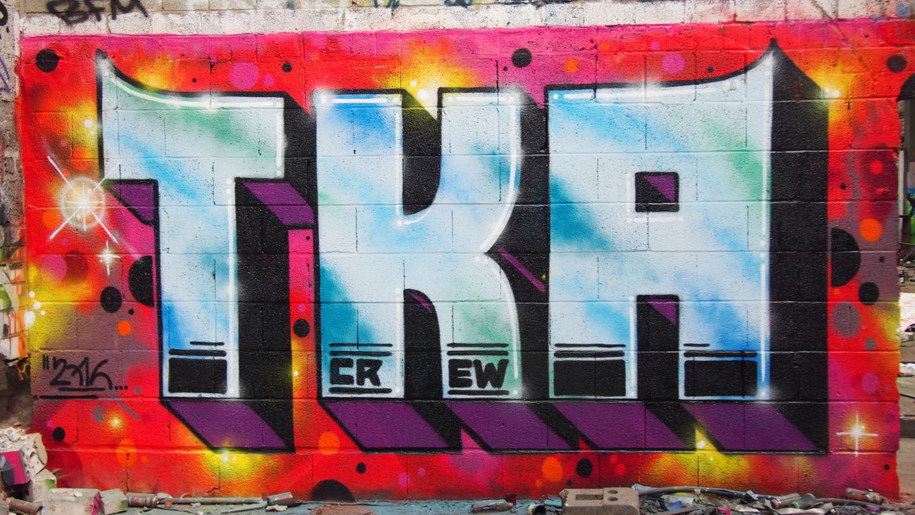 Graffiti Wall in Köln - Photo by Ihrefeld1 - TKA