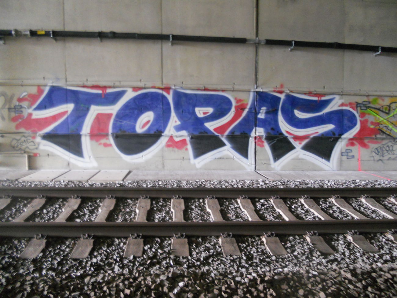 Graffiti Bombing in Köln - Photo by Ihrefeld1 - Topas (2015)