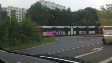 Graffiti Train in Köln - Photo by Ihrefeld1 - Pokal (2015)