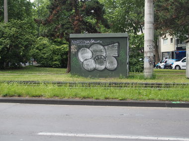 Graffiti Bombing in Köln - Photo by Ihrefeld1 - Zet