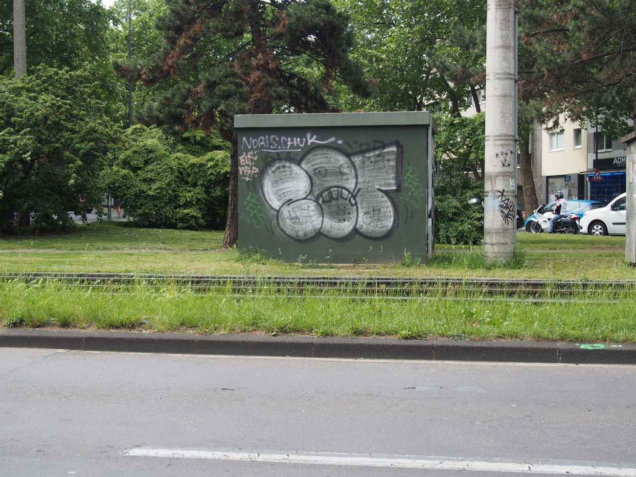 Graffiti Bombing in Köln - Photo by Ihrefeld1 - Zet