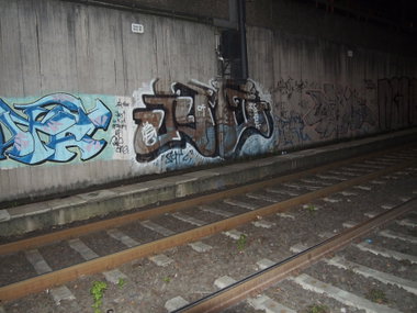 Graffiti in Köln - Photo by Ihrefeld1 - FMC, Famest, Maler (2004)