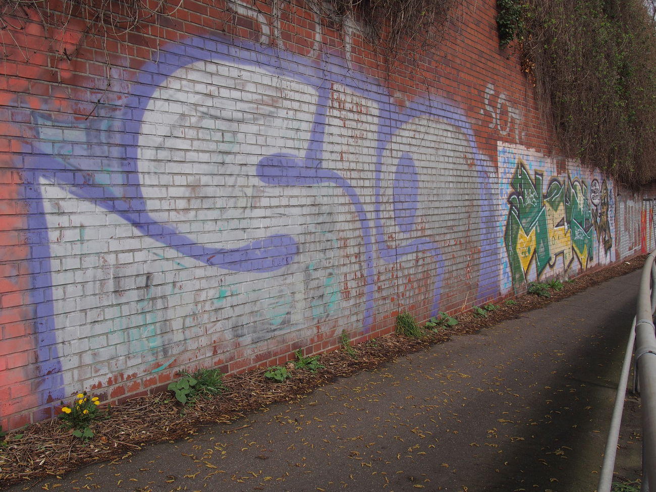 Graffiti Bombing in Köln - Photo by Ihrefeld1 - SLO, Sct
