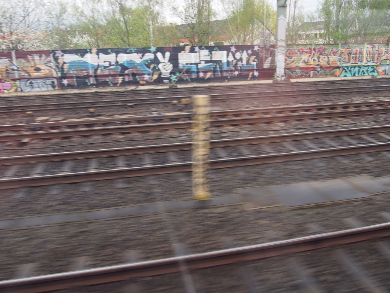 Graffiti Bombing in Köln - Photo by Ihrefeld1 - Mex, Senil, Puton